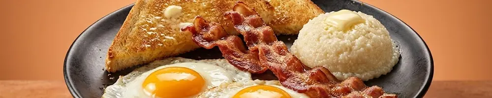 Huddle House breakfast: Two-egg breakfasts